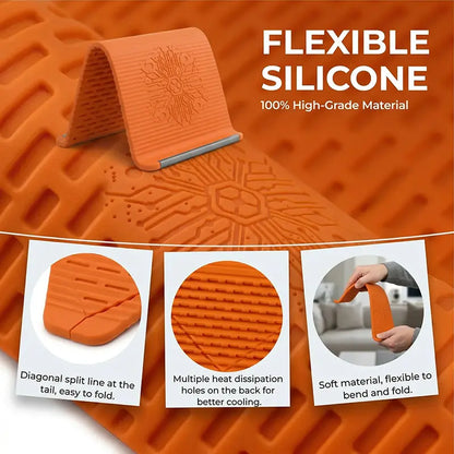 Gripply Flexible Silicone Stand for phones, tablets, desks, travel