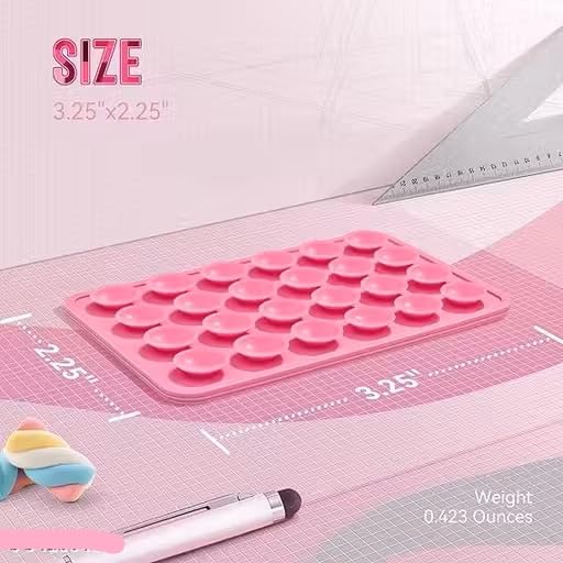 Gripply Suction Suction Pad Sticker (Pack of 3 Assorted) for Hands-Free Mobile Accessory Holder Grip.