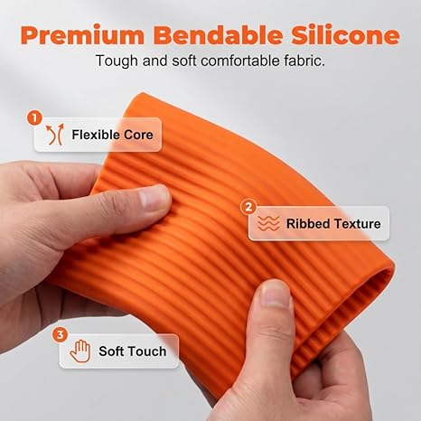 Gripply Flexible Silicone Stand for phones, tablets, desks, travel