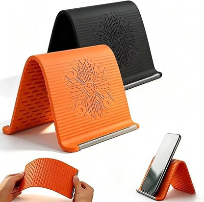 Gripply Flexible Silicone Stand for phones, tablets, desks, travel