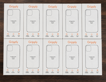 Gripply Magsafe Clear Case, Crystal-clear finish that showcases your iPhone