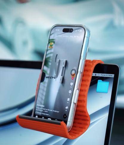 Gripply Flexible Silicone Stand for phones, tablets, desks, travel