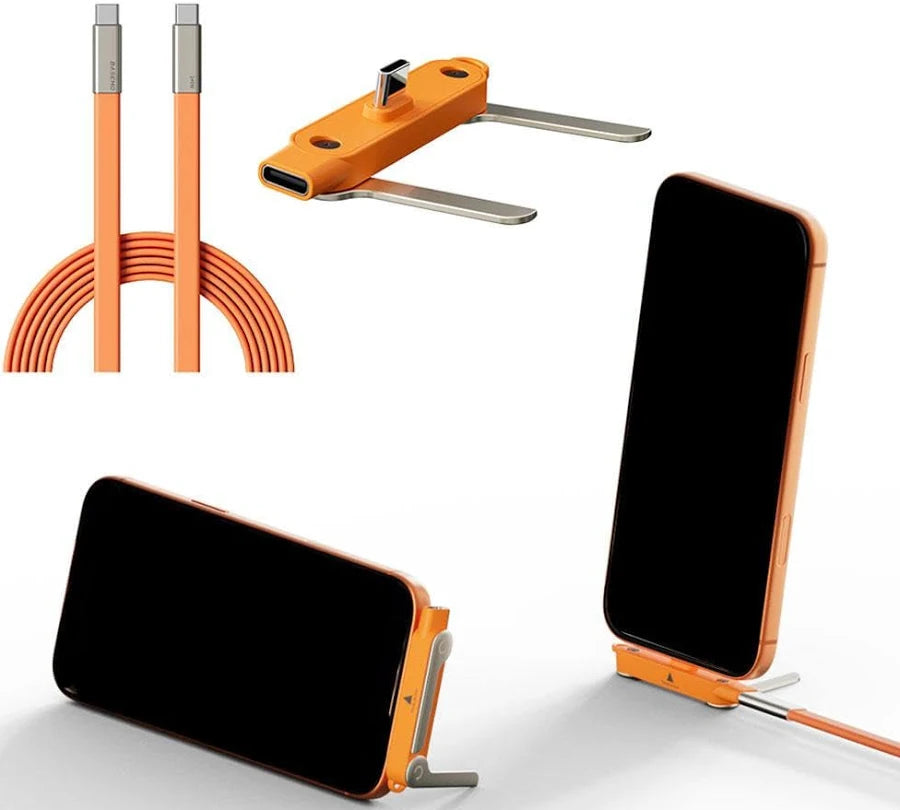 Gripply FlexStand 2-in-1 USB-C Charging Cable Stand